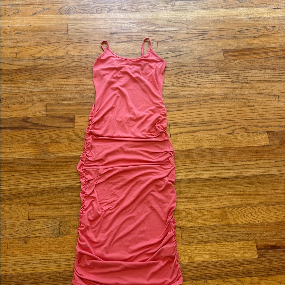American Apparel Pink Maxi Dress